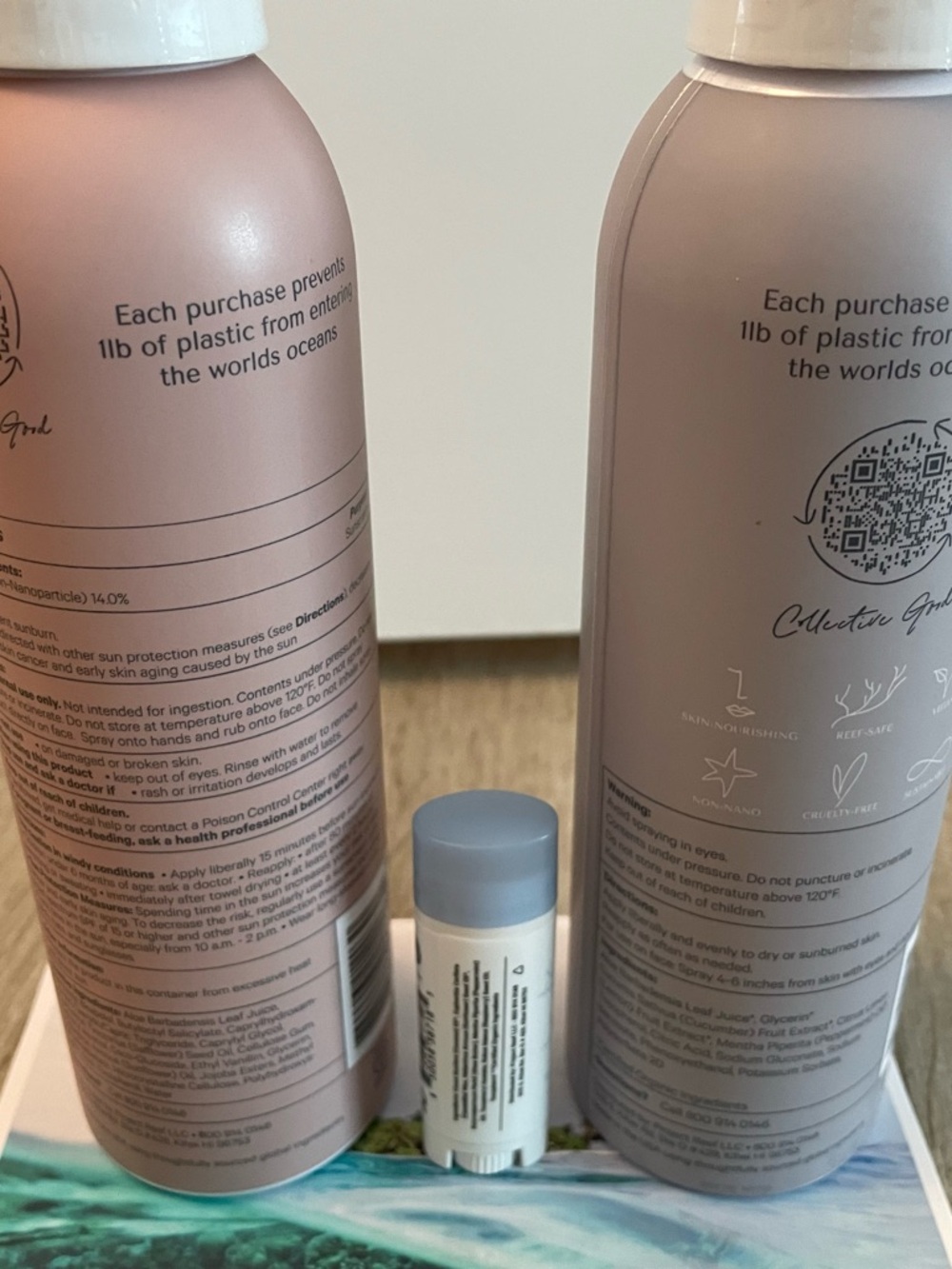 Project Reef Mineral Sunscreen Mist, Aloe Cooling Mist & Lip Balm - Picture 7 of 11